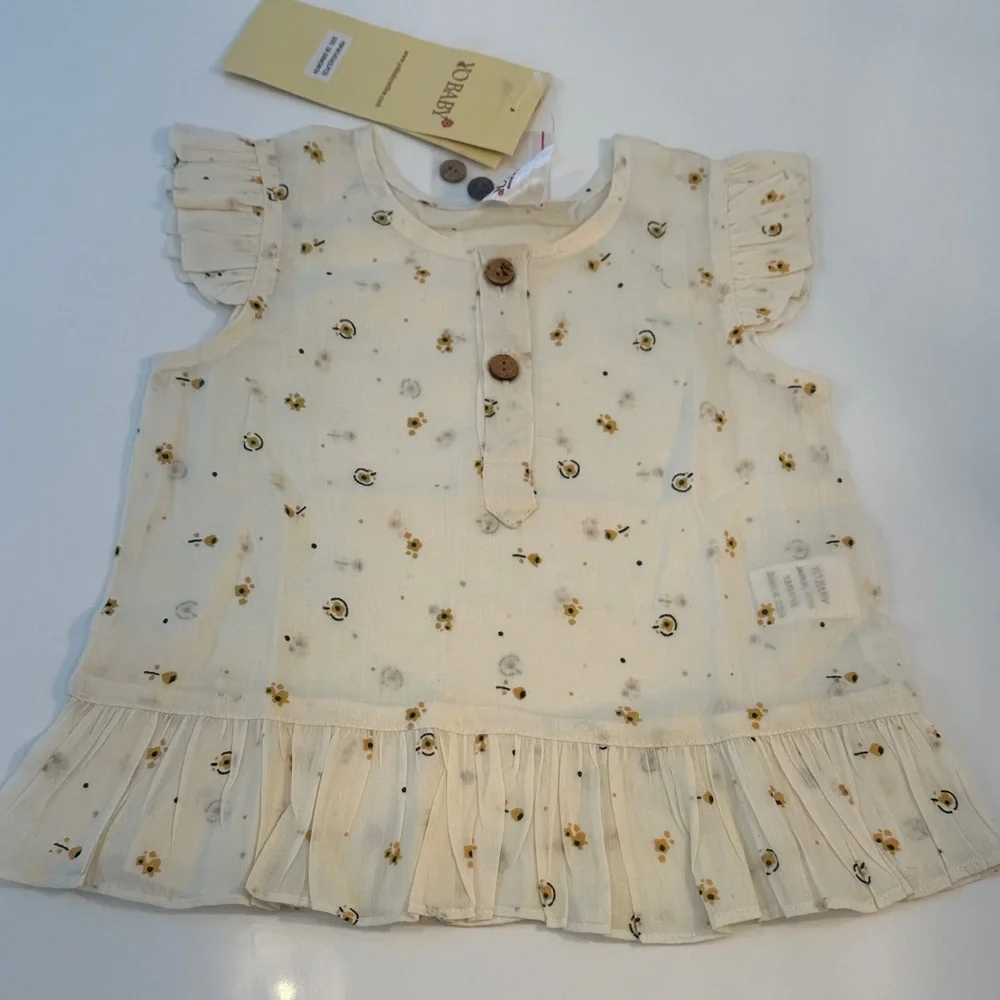 NEW YoBaby 100%‎ Cotton 3-Piece Set